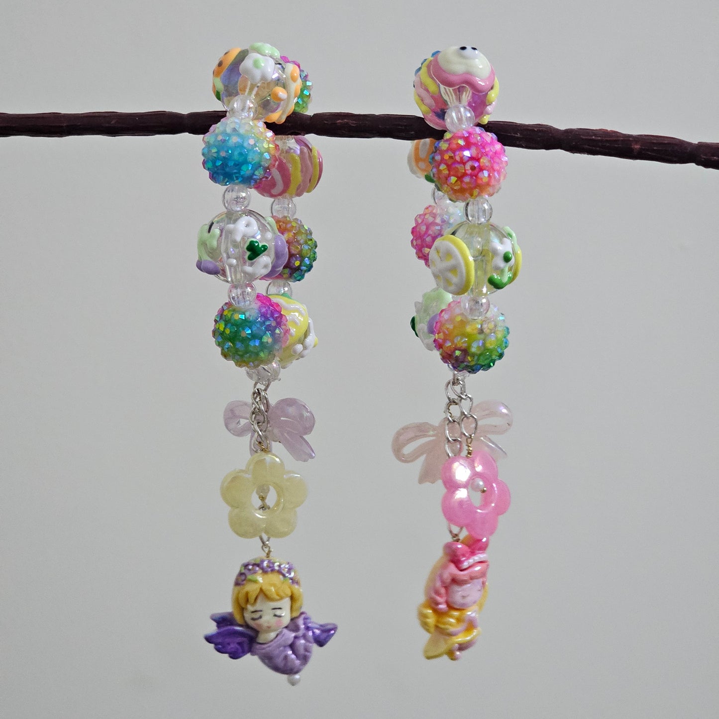 Bracelet with Blinging Balls and Dolls Rakhi for Cute Girls