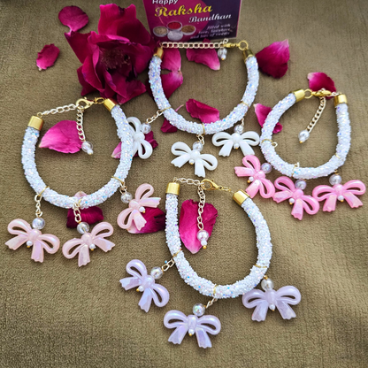 Bow Bracelet Rakhi for Girls