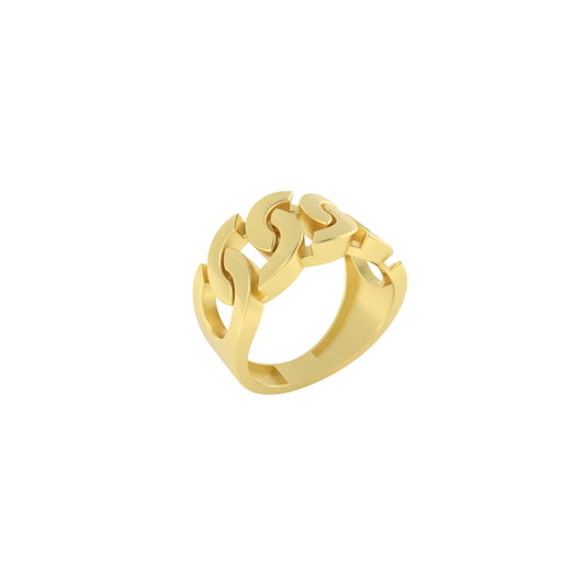 Silver Shrinkhala Chain Ring for Women & Men