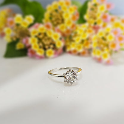 Sterling Silver Solitaire Ring – Classic CZ Ring