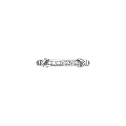 Silver Saptika Ring – Band for Women