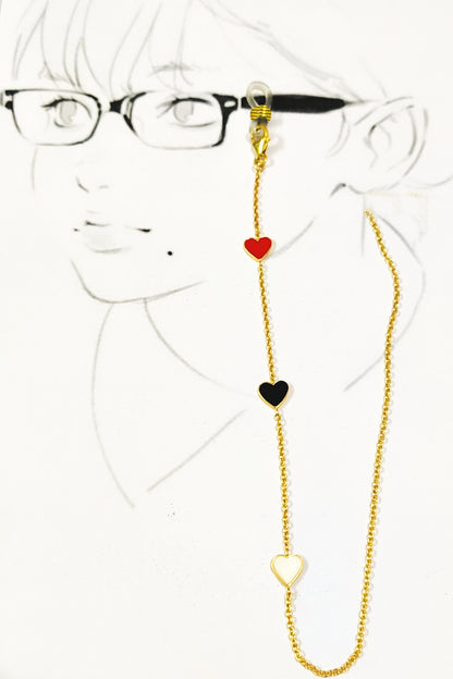 Hearts Sunglass Chain