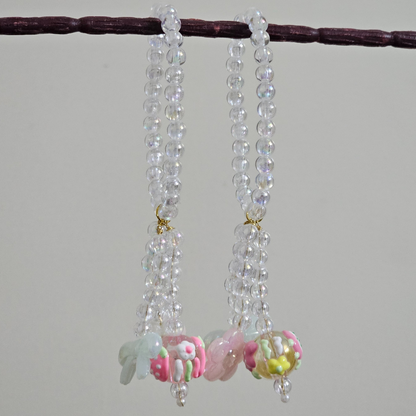 Shiny Beads Bracelet Lumba Rakhi for Little Girls