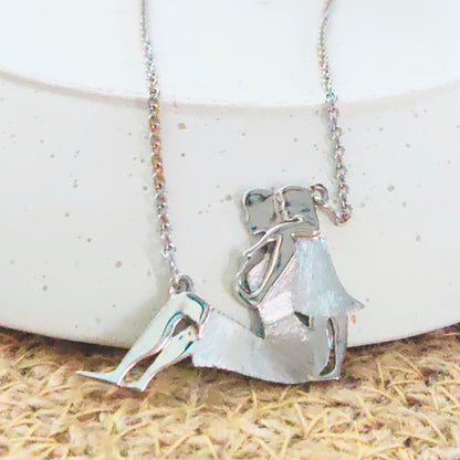 Mother Daughter Duo Textured Necklace Mother's Day Special