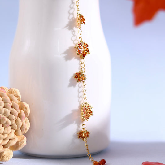 Maple Leafs Charms Bracelet
