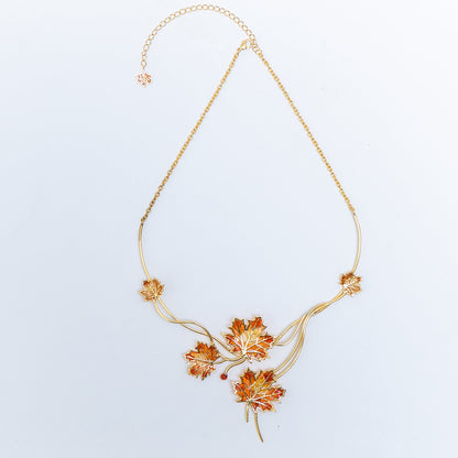 Maple Paradise Collar Necklace