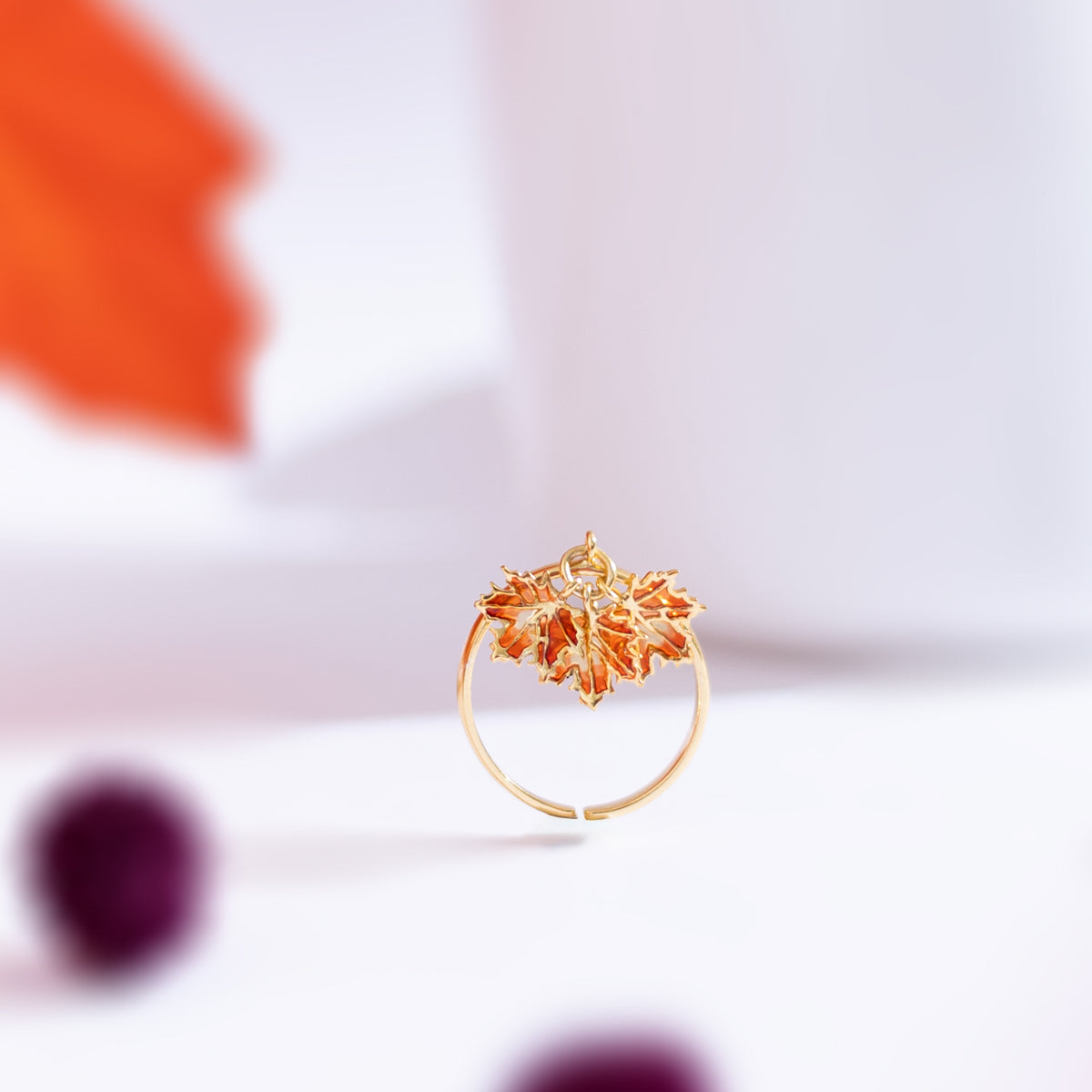 Maples Charm Ring