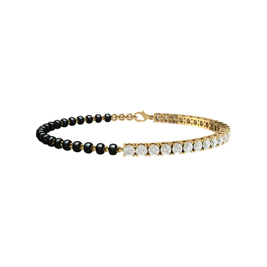 Tennis Mangalsutra Bracelet