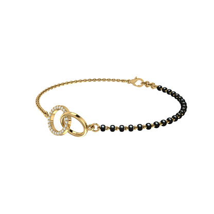 Forever linked Mangalsutra Bracelet