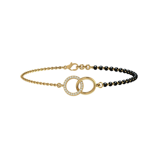 Forever linked Mangalsutra Bracelet