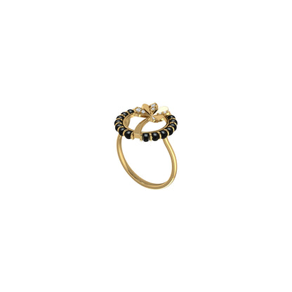 Clover Mangalsutra Ring