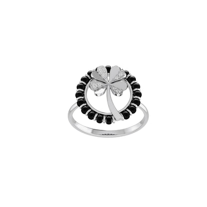 Clover Mangalsutra Ring