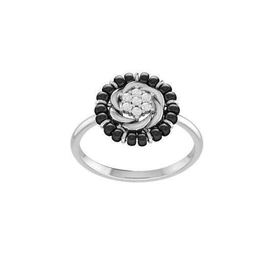 Rosette Mangalsutra Ring