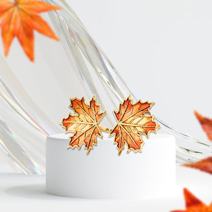 Maple Leaf Statement Ring