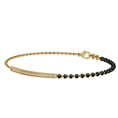 Bar Mangalsutra Bracelet