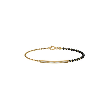 Bar Mangalsutra Bracelet