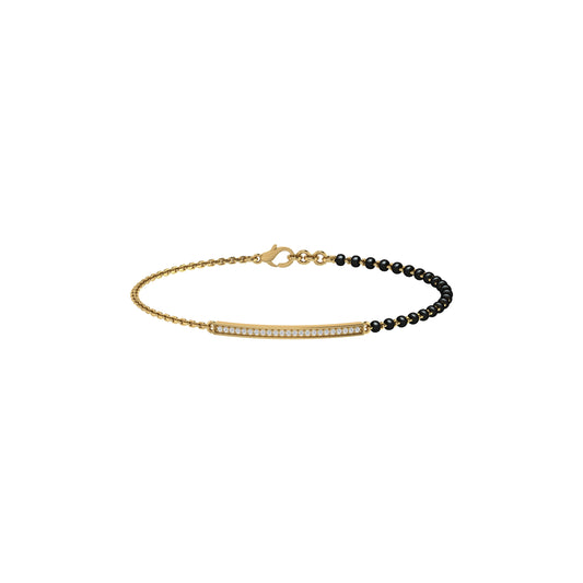 Bar Mangalsutra Bracelet