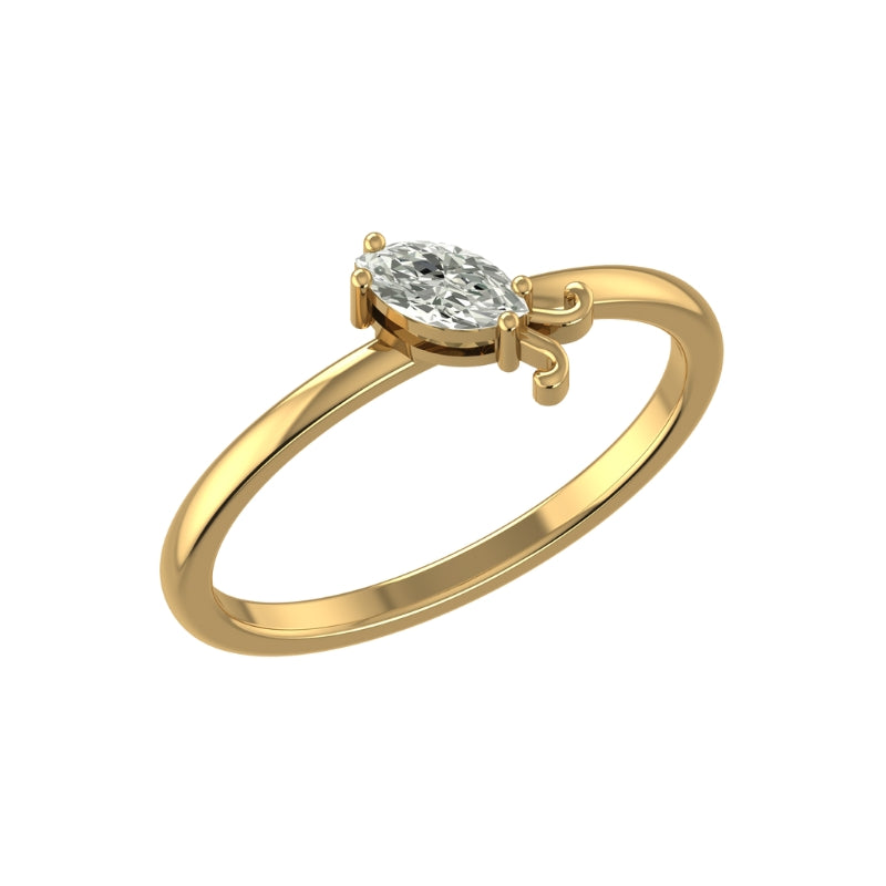 Shining Butterfly 5 in 1 Stack Ring