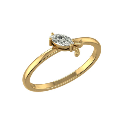 Shining Butterfly 5 in 1 Stack Ring