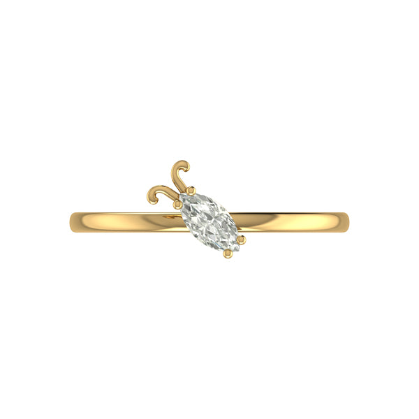 Shining Butterfly 5 in 1 Stack Ring