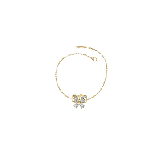 Magestic Butterfly Chain Bracelet