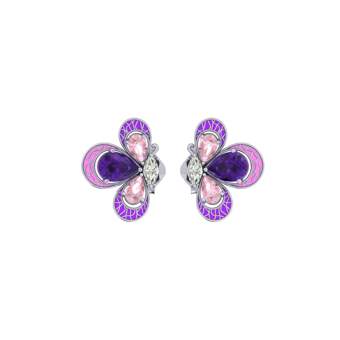 Peppy Butterfly Studs Earrings