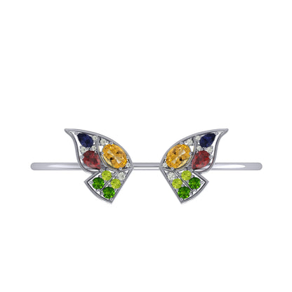 Radiant Butterfly Flexi Cuff Bracelet