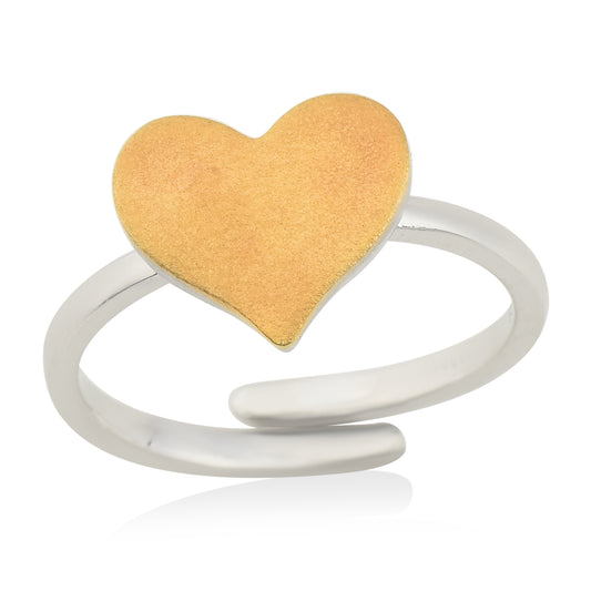 Old is Gold Heart Ring