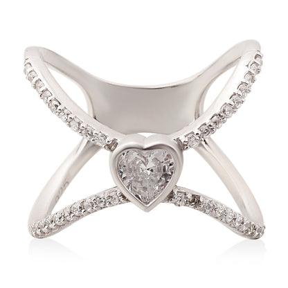 Paths of Love Criss Cross Ring
