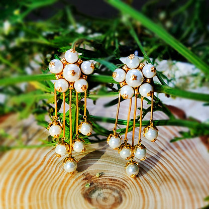 Dancing Kopal Statement Earrings