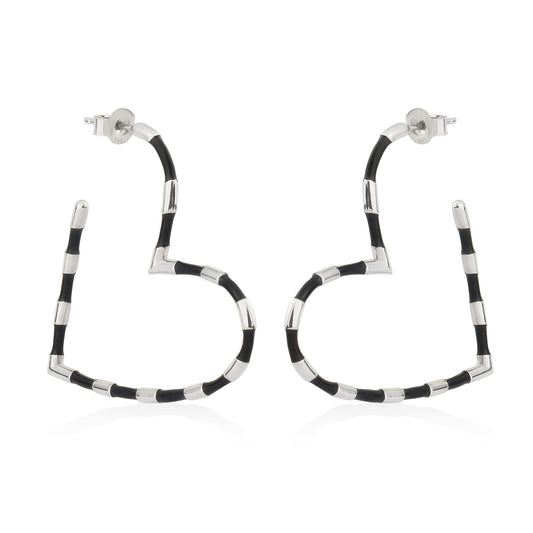 Love is Statement Hoop Earrings