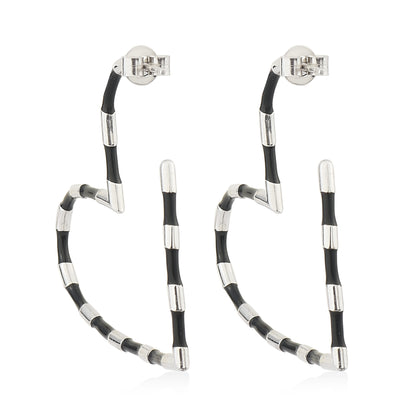 Love is Statement Hoop Earrings