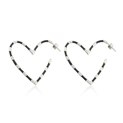Love is Statement Hoop Earrings