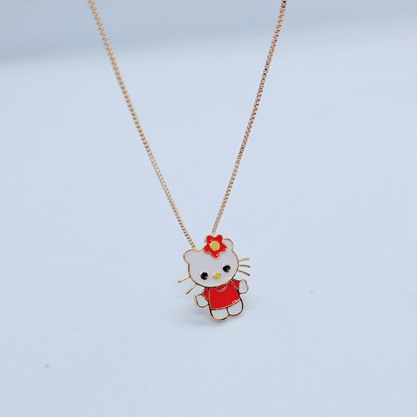 Hello Kitty Pendant with Chain