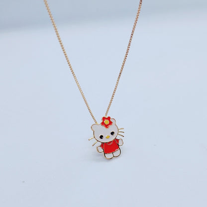 Hello Kitty Pendant with Chain
