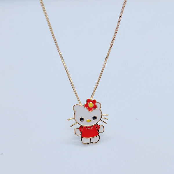 Hello Kitty Pendant with Chain