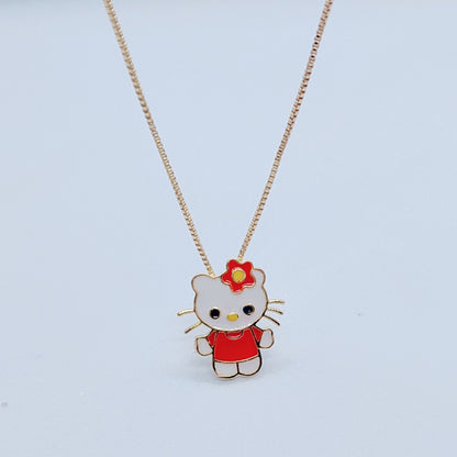 Hello Kitty Pendant with Chain
