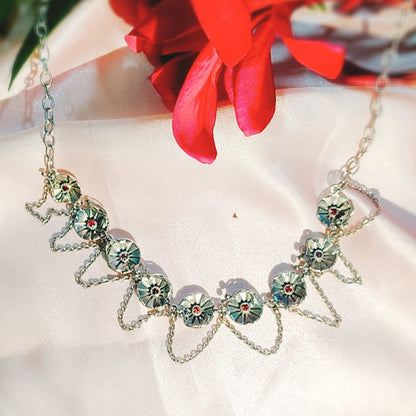 Auburn Choker Necklace