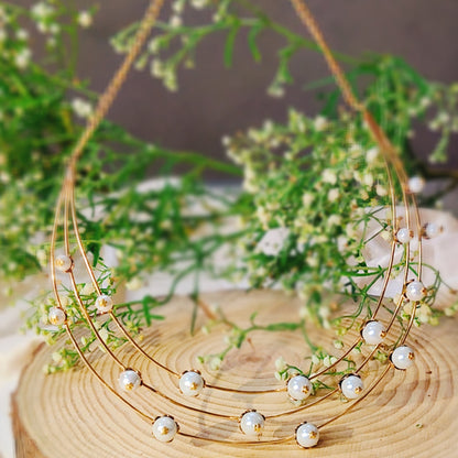 Sharing the Path Statement Collar Necklace