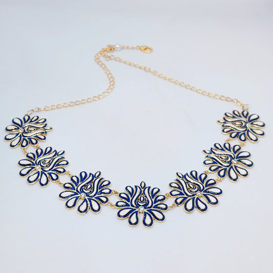 Paisley Affair Collar Necklace