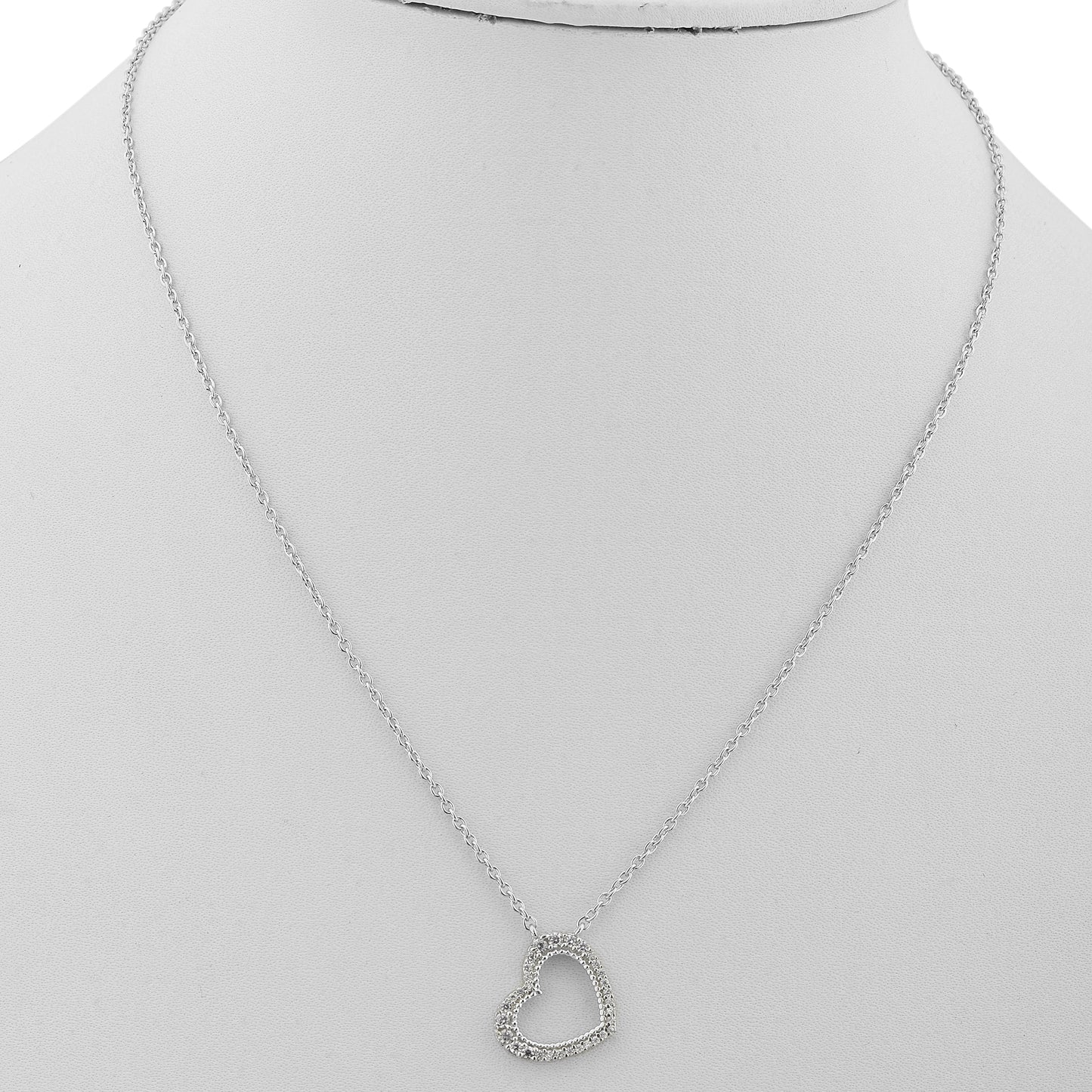 Sparkling Heart Necklace