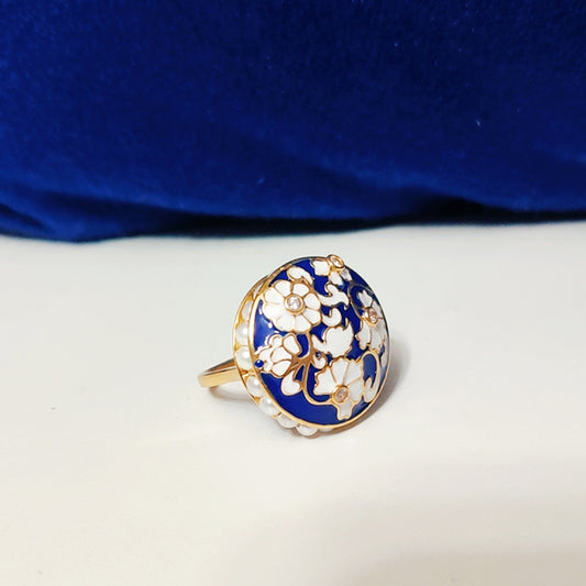 Glorious Round Statement Ring