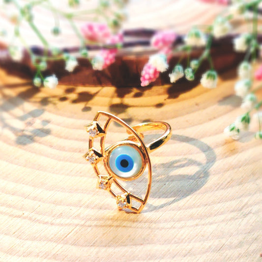 Nazar Shield Evil Eye Ring
